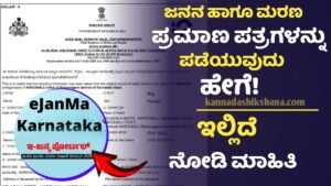 E Janma Portal In Birrth And Death Certificate