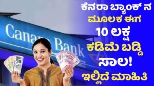 Canara Bank Personal Loan In 10 Laksh